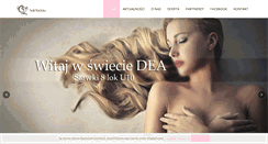 Desktop Screenshot of dea-atelier.pl